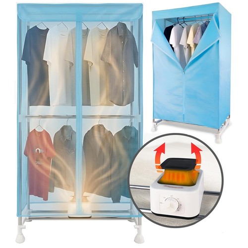 Electric heated clothes airer - clothes,