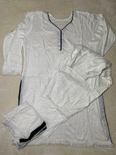 Woman’s Shalwar Kameez In White XXL 3 Piece Suit Brand New