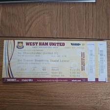 2010 West ham v Manchester