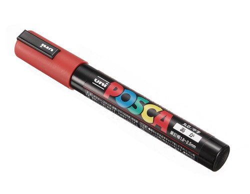 Queen bee marker pen - pen, red