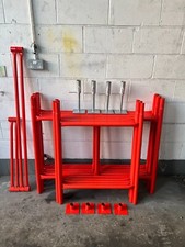 SCAFFOLD TOWERS 4' X 2'6"  DIY   16'6ft WORKING HEIGHT, PPC SAFETY ORANGE TOWERS