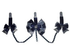 Triple Baby blue and navy