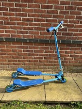Blue V-Triker Elite Frog Kick Scooter - Good Condition, Height 105cm