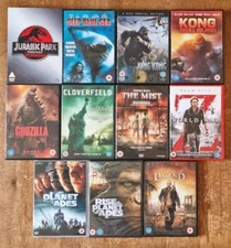 Monster Thriller Film DvD Bundle X13 Movies Cert Range PG-15 New & Used Mix