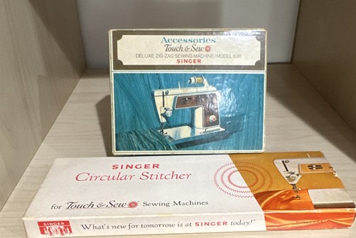 Vtg singer touch sew - singer,