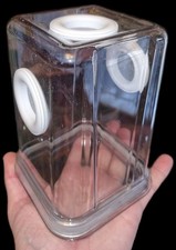 One Off Jumping Spider Enclosure, Juvenile / Adult.  11.5 x 11.5 x 16Cm