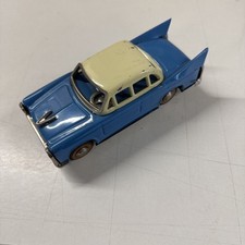 VINTAGE OLD ORIGINAL TIN PLATE FRICTION TOY CAR AMBASSADOR MODEL COLLECTIBLE