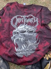 Obituary T Shirt New Xl