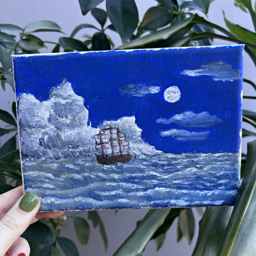 Seascape painting canvas - seascape,