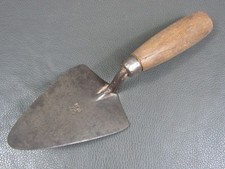 Early 4" bricklayers pointing trowel old tool by WH William Hunt