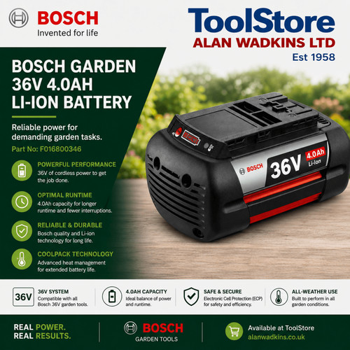 Bosch garden 36v - garden, battery