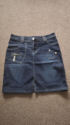 Denim skirt - denim,