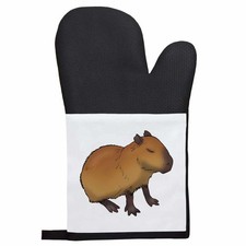 'Sleepy Capybara' Oven Glove /