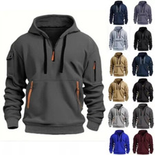 Retro Men Sweatshirt Winter