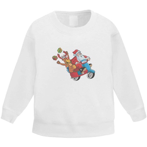 Santa scooter kid s - 'santa, scooter'