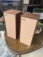 Restored Celestion Ditton 15 Loudspeakers Indian Rosewood Veneer Beautiful!