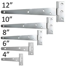 Galvanised tee hinge - tee,