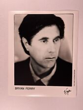 Bryan Ferry Roxy Music Photo Original Black And White Virgin Records Circa 1980s