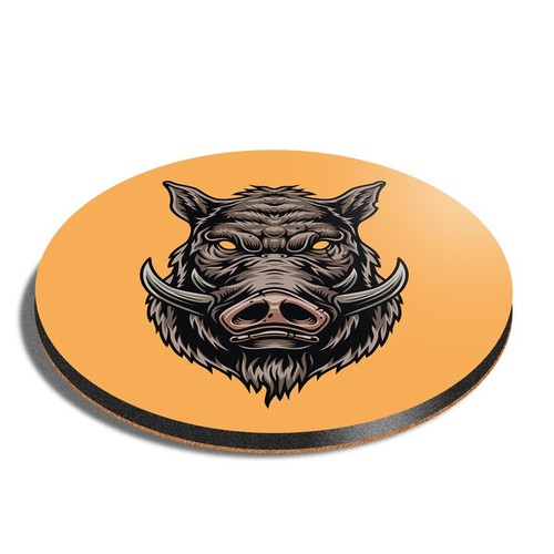 Round mdf coaster - mdf,