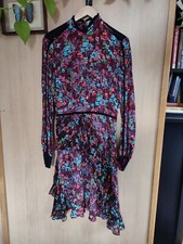 Preen Line Purple Black Floral