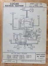 Original LUCAS Jowett 8 H.P