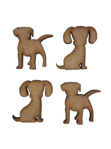 20x puppy dog puppies - puppy, 3cm
