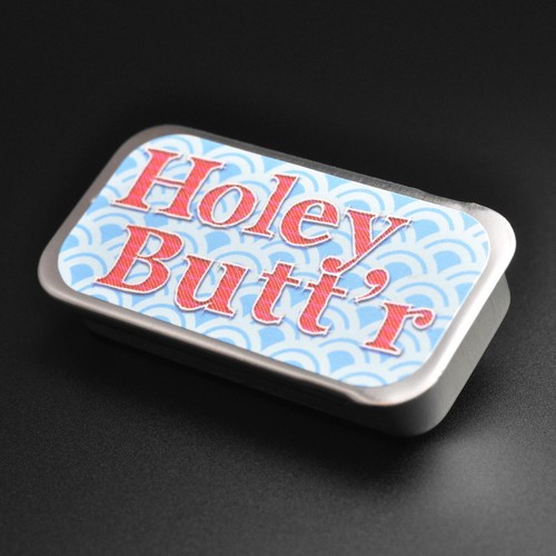 Holey butt ear lobe gauge - butt'r, |