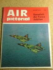 AIR PICTORIAL - SWEDISH AIR FORCE - Aug 1976 Vol 38 #8