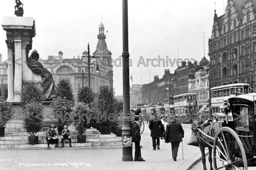 Bde hansom cab and - cab, tram
