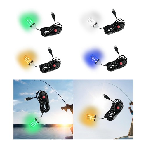 Submersible fishing light with - submersible,