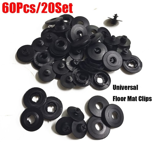 20x car floor mat - 20x, retainers