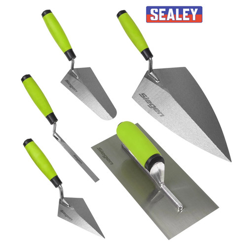 Sealey trowel set 5pc - sealey,