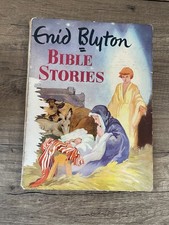Preloved Enid Blyton Bible Stories c1950's Illustrated by Grace Lodge