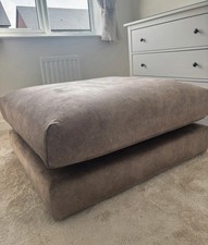 DFS Pouffe Chocolate Brown