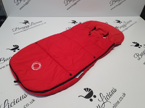 Bugaboo universal footmuff - footmuff, red