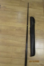 Riley Storm Snooker/Pool Cue 2 piece Ash Black & Case In Superb Condition
