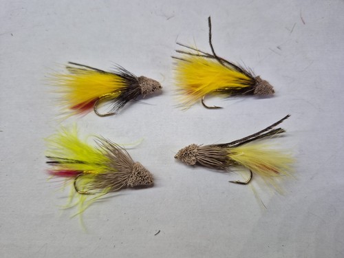 Marabou muddler yellow size - marabou,