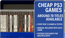 Cheap PS3 Games | Build Your Bundle | Manuals Incl | Postage Savings