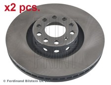 X2 PCS FRONT BRAKE DISC ROTOS X2 PCS SET ADV1843128 BLUE PRINT I