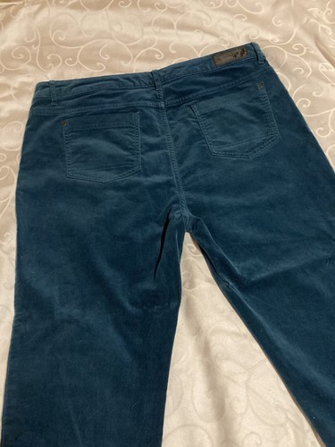 Corduroy dark turquoise - m&s,