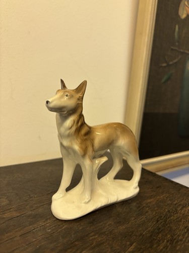 German shepherd porcelain - shepherd,