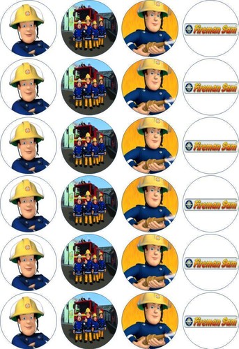 5cm fireman sam 1 - x, 4.5cm