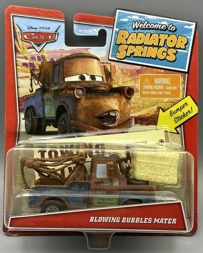 Cars blowing bubbles - -, mater