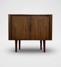 Rosewood tambour door - rosewood, cabinet