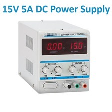15V 5A DC Power Supply Silver Gold Plating Kit Jewelry Electroplating Machine 