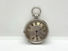 Antique Solid Silver Cased fob