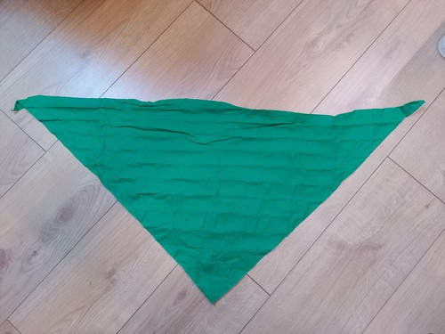 Green neckie neckerchief - x,