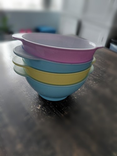 Duralex pastel coloured bowls - duralex,