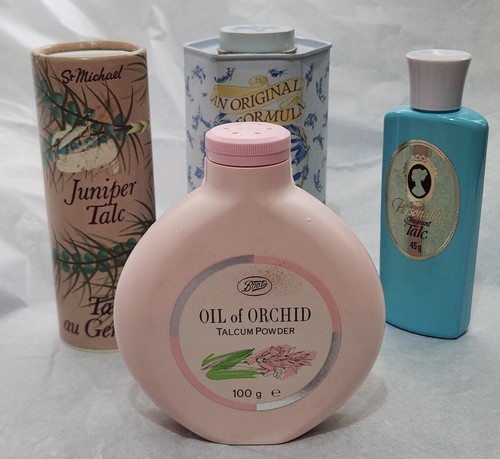 Vintage talcum powders - 4, x