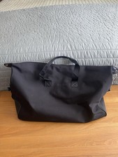 Calvin Klein Black Canvas Hold-all Bag, Large Capacity